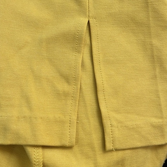89th+Madison• Mustard Yellow Fall Women’s Midi Skirt, Size L - Picture 8 of 11